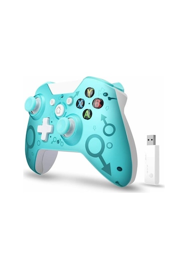 N1 Pc/ps3 Android Tv Uyumlu Kablosuz Gamepad Oyun Kolu Turkuaz