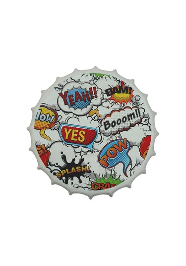 Boom Metal Tabure Beyaz