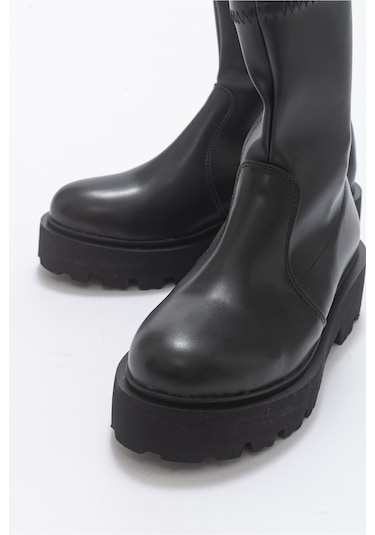 Luvishoes Rush Siyah Kadın Bot Siyah