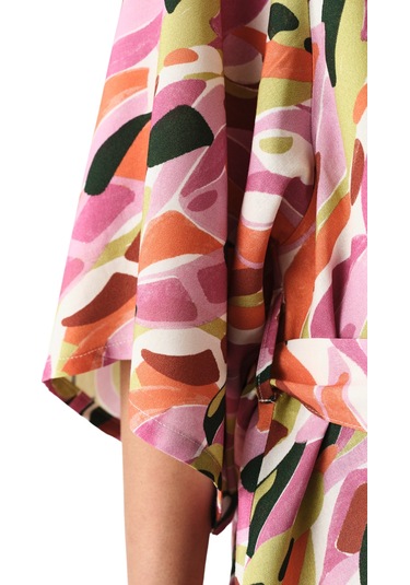 Penti Renkli Luz Kimono Çok Renkli