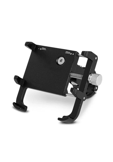 Bisiklet Motosiklet Scooter Gidon Metal Telefon Tutucu - P3 Fc981