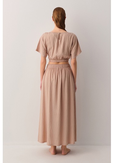 Suwen Harper Üst Sba25640010 Bej