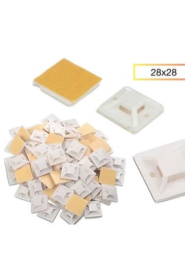 Yapışkanlı Kroşe 28x28 100 Adet