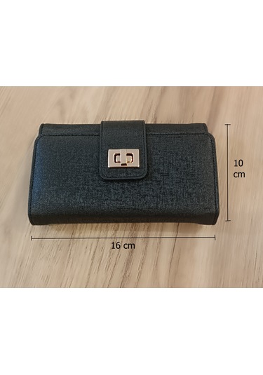 Bayan Cüzdan Kartlık Siyah