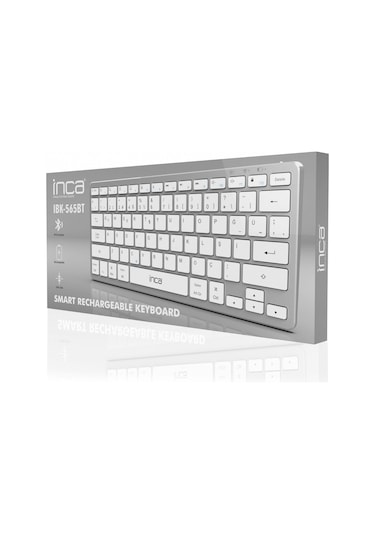 Inca IBK-569BT Smart Bluetooth Mini Klavye (İthalatçı Garantili)
