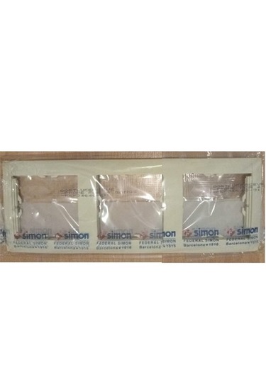 Simon 34 Renkli 3'lü Çerçeve