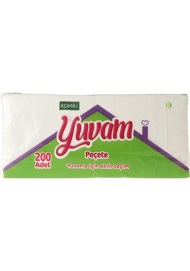 Komili Yuvam Peçete 200 Adet