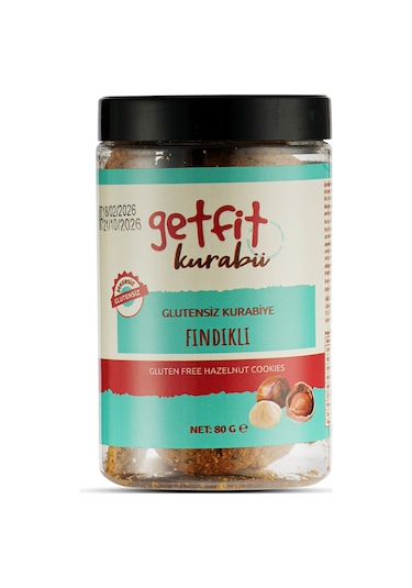 Getfit Fındıklı Kurabiye 80 Gr