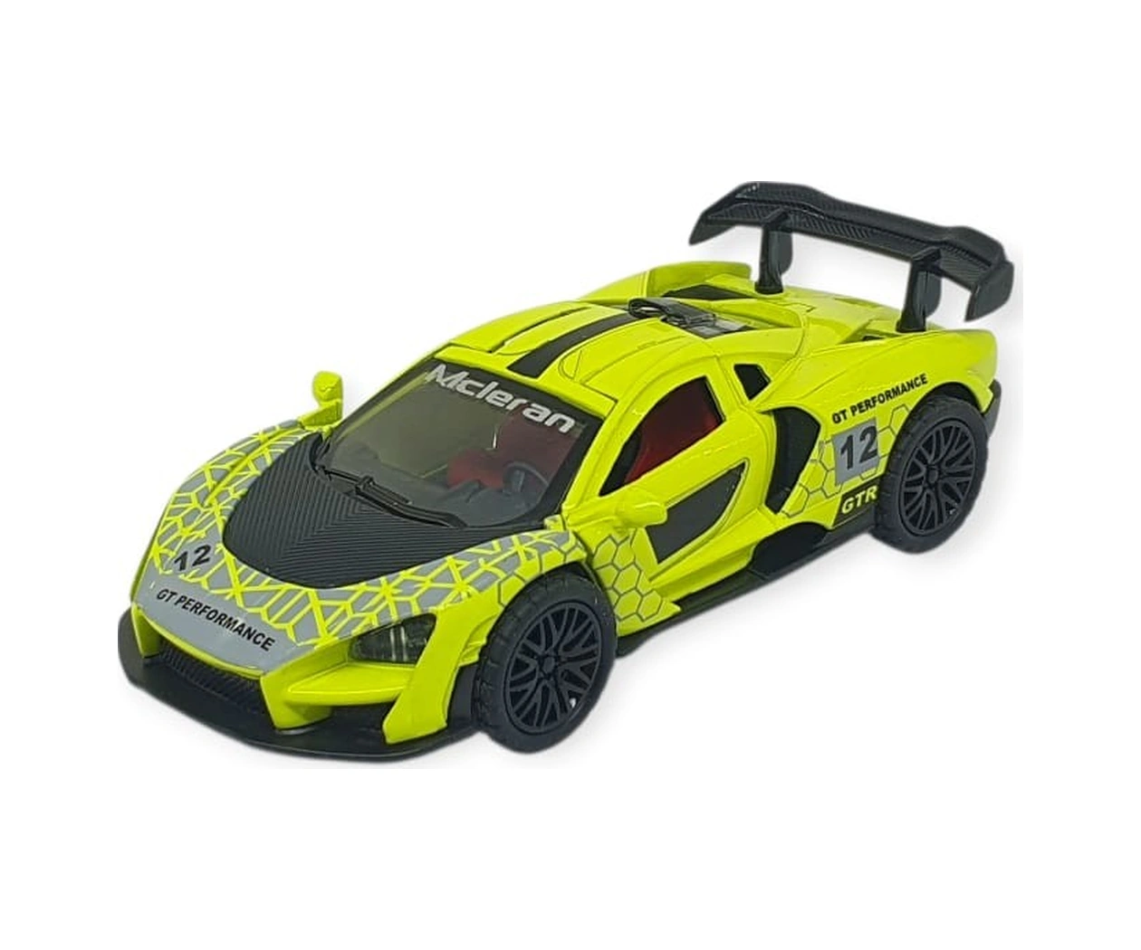 Çek Bırak Metal Arabalar 13 Cm - Yeşil Yeşil