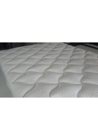 Doğal Pamuk Uyku Pedi Çift Kişilik Tüm Ölçüler Beyaz