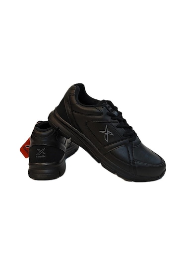 Kinetix Kalen Pu Siyah Hafif Ve Rahat Günlük Spor Ayakkabı Siyah