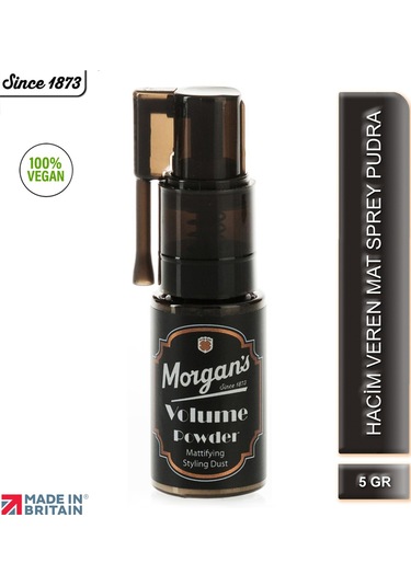 Morgan's Pomade Volume Powder Mattifying Styling Dust - Mat Görünümlü Hacim Veren Pudra Wax 5 G