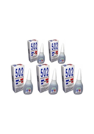 Evobond 502 Japon Yapıştırıcı 5'Li 20 Gr.