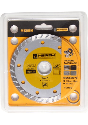 115 Lik Mermer Ahşap Granit Demir Fayans Kesme Disk Seti N11.88