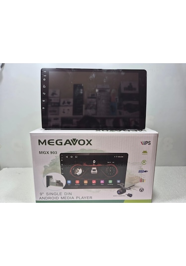 Megavox İnce Kasa Android Double Teyp 9" Qled 2 Ram 32 Hafıza Aşağı Yukarı Ayarlanan Tofaş Android
