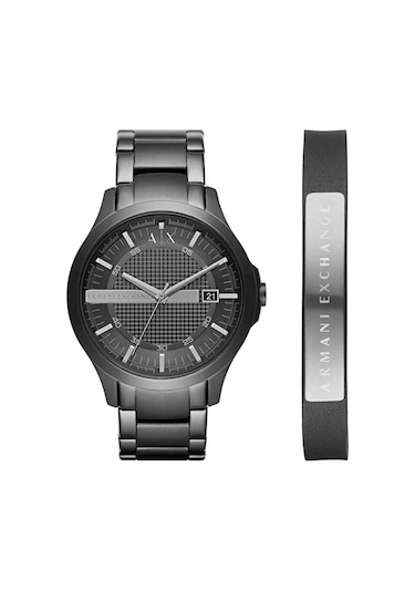 Armani Exchange Ax7101 Erkek Set Kol Saati Ve Bileklik
