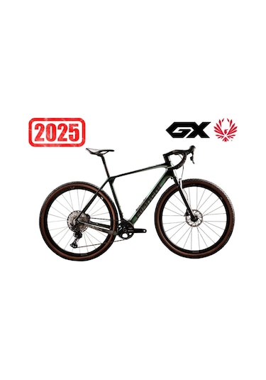 Bianchi Arcadex Pro Apex/gx Etap Axs Karbon Gravel Bisiklet 12v Koyu Yeşil Lg/52cm Siyah