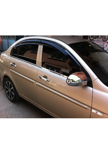 Hyundai Accent Era Abs Krom Ayna Kapağı 2005-2011 Arası 2'li