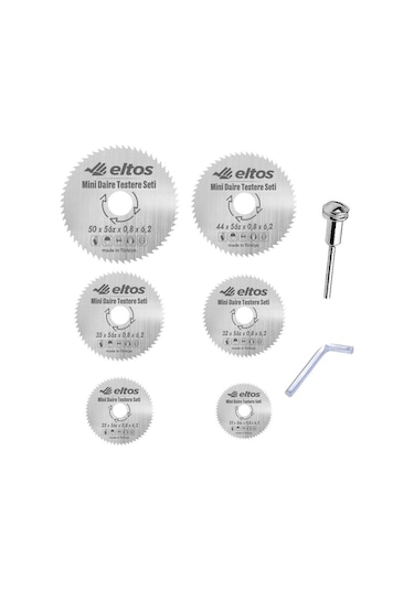 Eltos Mini Daire Testere Seti 7'li Mtd007