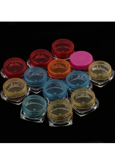 Pazly Suntek Parça Örnek Makyaj Kozmetik Kavanoz Doldurulabilir 20 Ll Altın