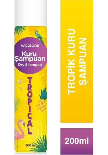 Watsons Kuru Şampuan Tropik 200 Ml 2li Set 200 ML