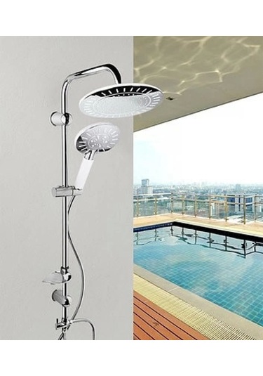 Ufo Europe Lüks Robot Yağmurlama Tepe Duş Seti Renkli