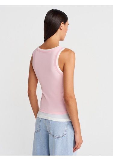 Dilvin 31870 Çift Katlı Top-toz Pembe Toz Pembe