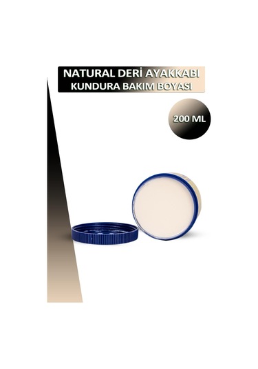 Bağcık + Nuri Leflef Deri Ayakkabı Kundura Bakım Boyası 200 Ml Set 001