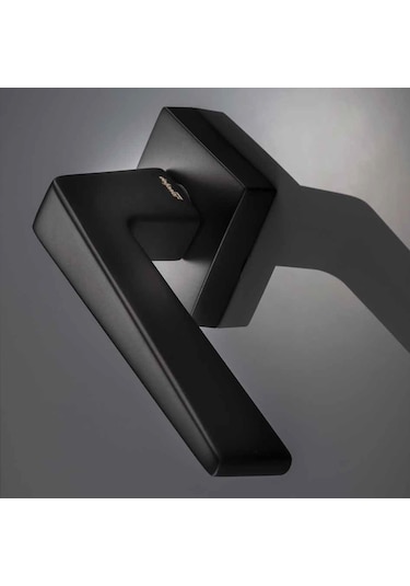 Doğanlar Penta Antrasit Rozetli Kapı Kolu Takım-yale Kol Pk001dgn0132 Renkli