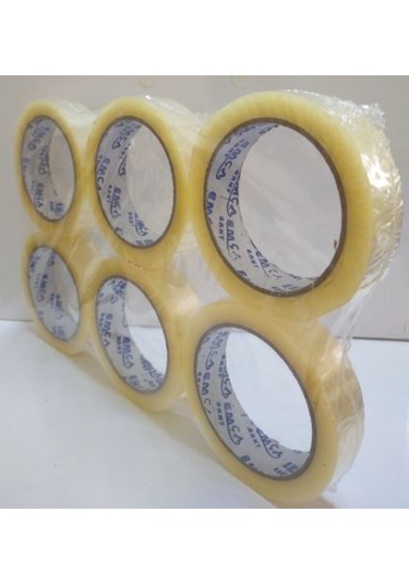 Emça Şeffaf Koli Bandı 24 x 80 Metre