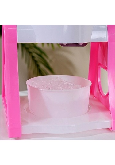 Wondernest Tıraş Tıraş Taşınabilir Pembe Mini Manuel Makinesi Krank Jialan El Buz Wn Pembe