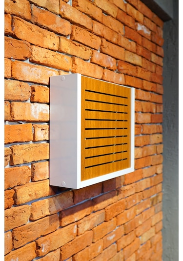 Modem Saklama Kutusu Sürgülü Yukarı Açılır 35y 40g Çizgili Cev...