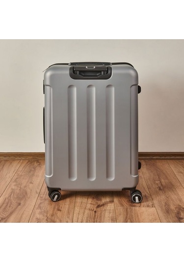Hoffmanns Canal Air Büyük Boy Abs Valiz - Gümüş - 76x52x30 Cm Gümüş