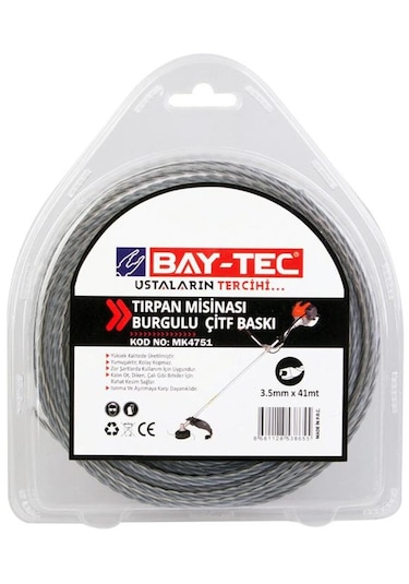 Burgulu Çift Baskı Tırpan Misinası 3.3 Mm X 46 Mt Mk4750