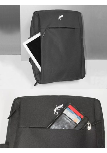 G Dizüstü Bilgisayar İçin Usb Portlu Sırt Çantası 213899393 Siyah