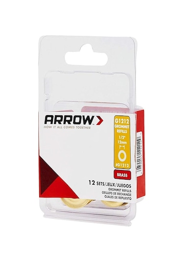 Arrow G1212 12mm Pirinç Kuşgözü Perçin Fr G1212