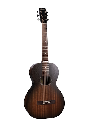 Godin Mahogany Parlor Elektro Akustik Gitar Black Burst