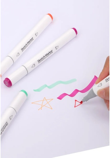 Kari İki Taraflı İşaretleyici Seti, Organizerde, 24 Adet 450861531