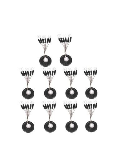 10 Adet Yumuşak Kauçuk Balıkçılık Durdurucu - Akarsu, Göl Ve Deniz Avı İçin