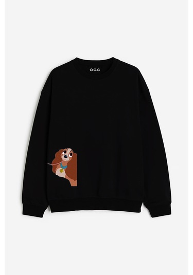 Ogc Tramp & Lady Kombin Sweatshirt Siyah