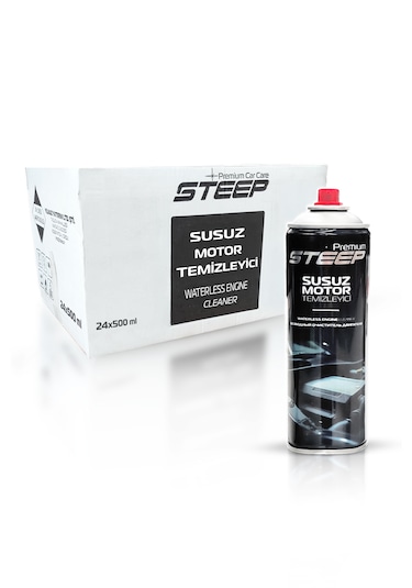 Steep Susuz Motor Temizleyici & Parlatıcı Sprey 24 Adet 500 Ml