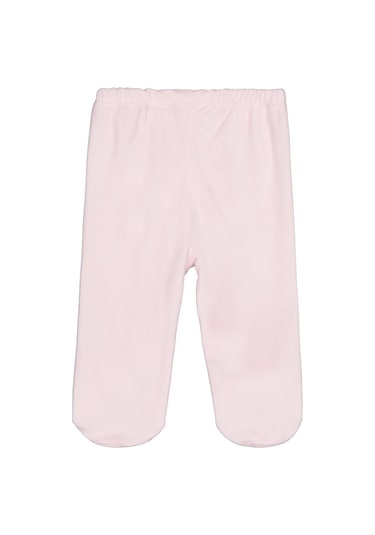 Albimini Civil Baby Düz velboa Patikli Tek Alt Bebe - Pembe