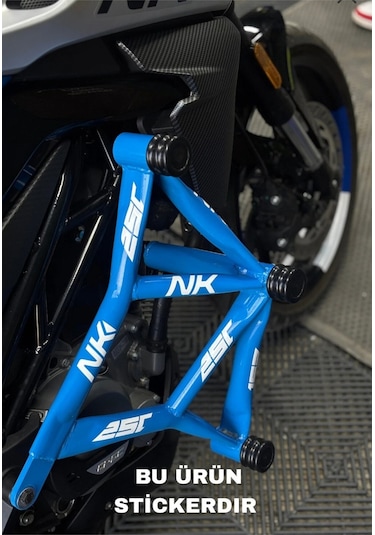 250 Logo Ve Nk Logo Sticker 5 Er Adet Beyaz. Sticker