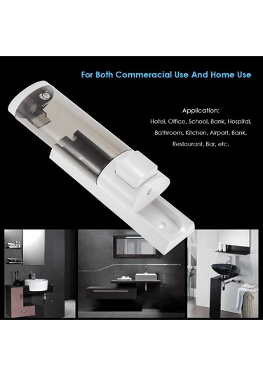 Pazly 200ml El Sabun Dispenser Chuangdıan Duş Jeli Dispenser, Banyo Otel Duş Aksesuarları, Çok Renkli Duş Dis Çok Renkli