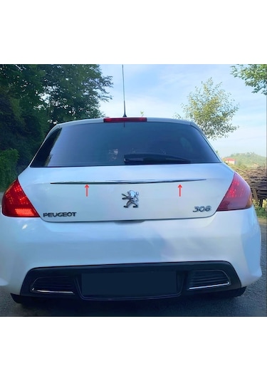 Ebal Otomotiv Peugeot 308 Krom Bagaj Çıtası 2007-2013 Arası P.Çelik