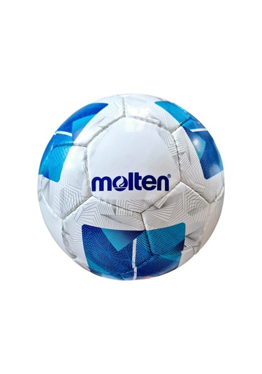 Molten Antrenman Futbol Topu 4 Numara, Pvc/pu Deri F4n1710 Mavi - Beyaz