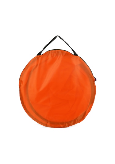 Ximistore9 Tek Kişilik Hızlı Açılabilir Sahil Çadırı - Uv Ve Su Geçirmez, 190t Poliester, Turuncu Çok Renkli