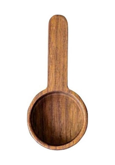 Pazly 2 Boyutlu Dayanıklı Ahşap Kahve Kaşığı Ölçme S Natürel