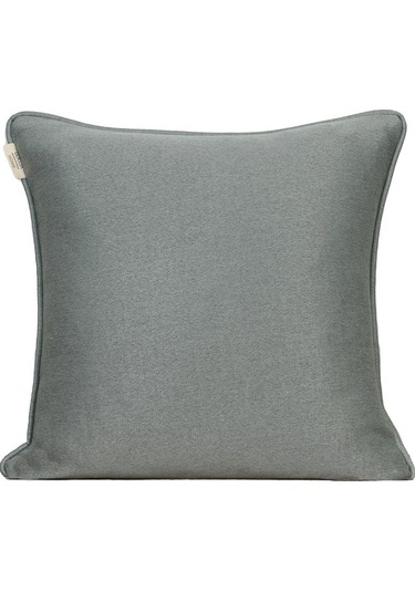 3'lü Çift Taraflı Keten Ve Kadife Görünümlü Kırlent Kılıfı Fitilli Su Yeşili-2433