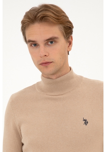 U.s. Polo Assn. Erkek Kum Melanj Kazak /triko 50313712-vr123 Kum Melanj